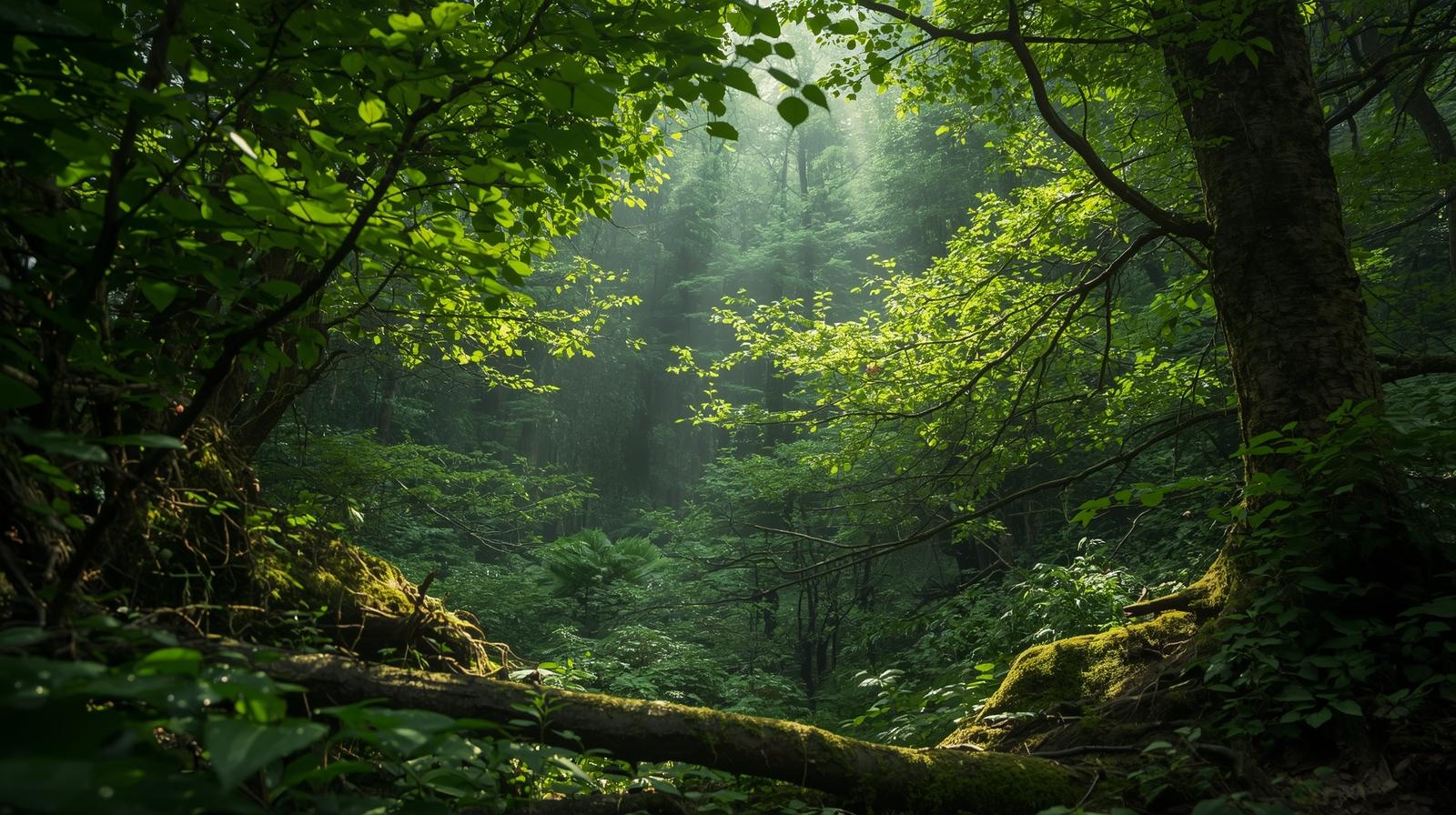 nature, forest lush photograph image